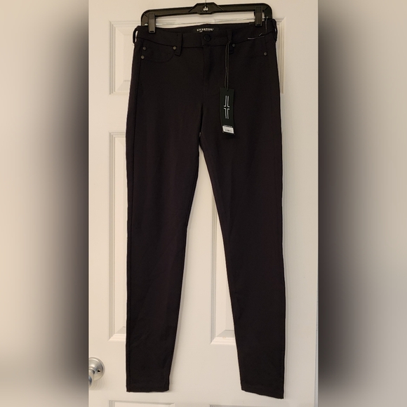 LIVERPOOL New Skinny Knit Ponte Stretch pant in Black - Picture 3 of 13